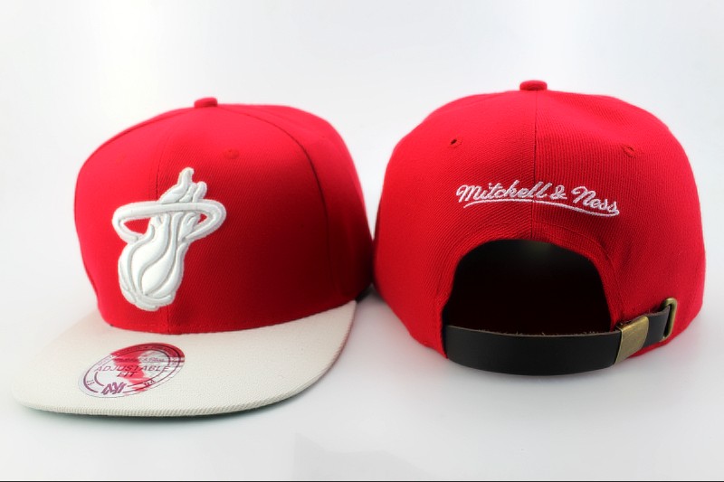 NBA Maimi Heat M&N Strapback Hat id23
